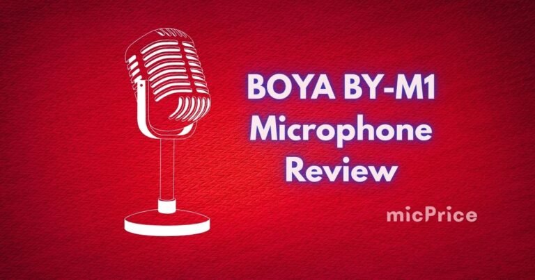 BOYA BY-M1 Microphone Review