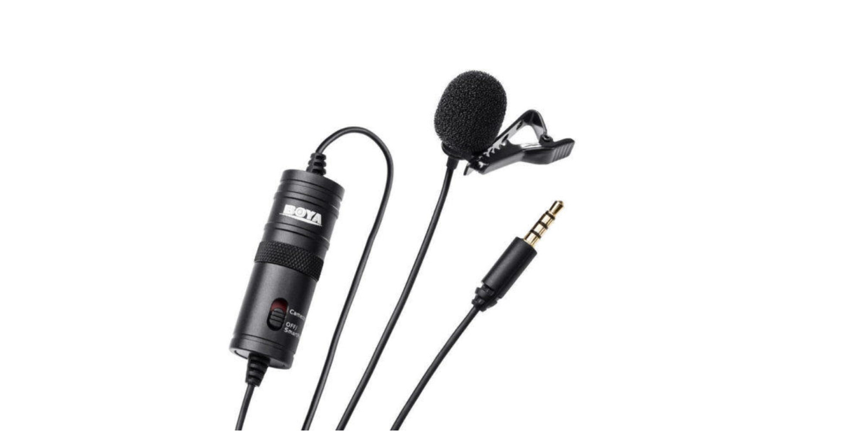 Best Collar Mics for Smartphones In India 2 Boya BY M1 Microphone image