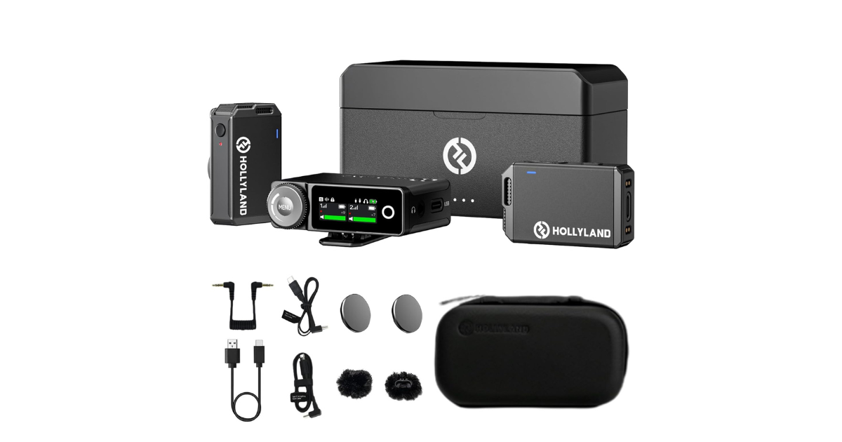 The Best Wireless Microphones in India: Check it out! 5 Hollyland Lark Max Microphone image