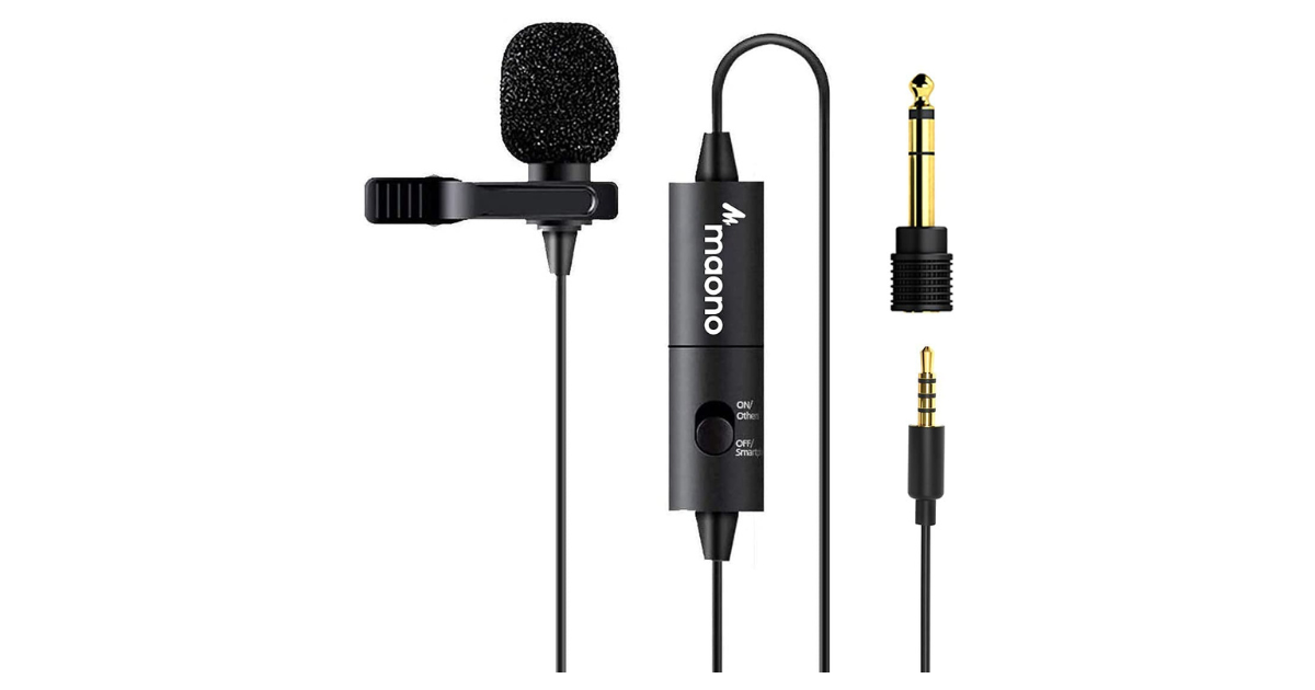 Best Lapel Microphones in India For Everyday Hustlers 3 Maono AU 100 Microphone image