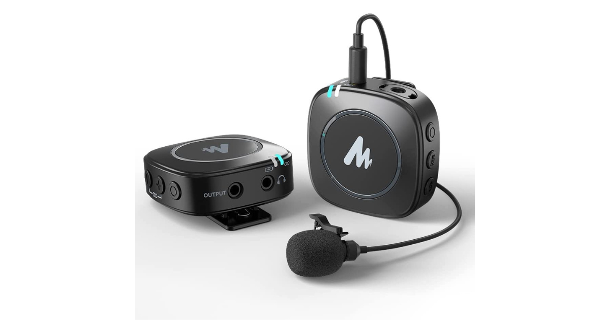 Best Collar Mics for Smartphones In India 3 Maono AU WM820 Microphone image