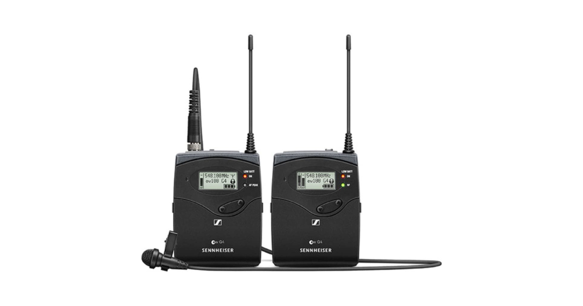My Take on Wireless DSLR Mics for Weddings: Find Best! 4 Sennheiser EW 112P G4 Microphone image 1