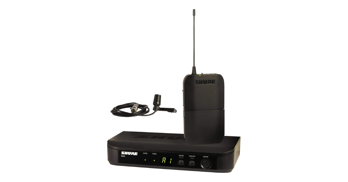 The Best Wireless Microphones in India: Check it out! 6 Shure BLX14CVL Microphone image